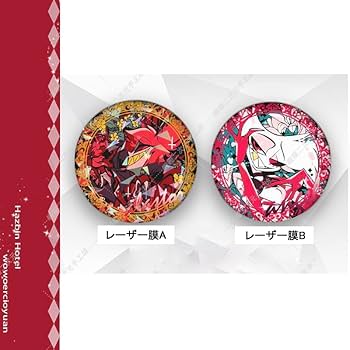 Amazon | ハズビンホテル 缶バッジ ブローチ 5/10枚セット 2種膜